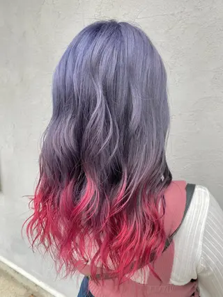 ロング カラー ヘアアレンジ Design Color🐰アユミのヘアスタイル