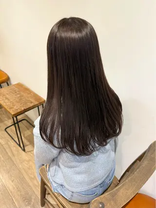 ロング カラー ヘアアレンジ himawari♡ 柔らかいカラーのヘアスタイル