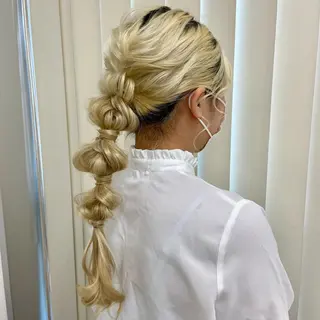 ヘアアレンジ yuki/表参道/ ゆるふわアレンジ𐙚のヘアスタイル