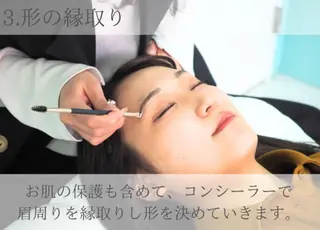 アイブロウ 💎垢抜け眉/まつげ 💎SSIN 札幌店のマツエク・マツパデザイン