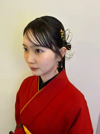 ヘアアレンジ ikeda shioriのヘアスタイル