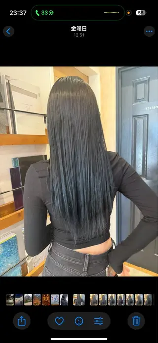 ロング カットカラーモデル さん❁₊大募集中🌞のヘアスタイル