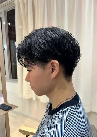 ショート パーマ メンズ SYUYA/パーマ/ マッシュスタイル特化のヘアスタイル