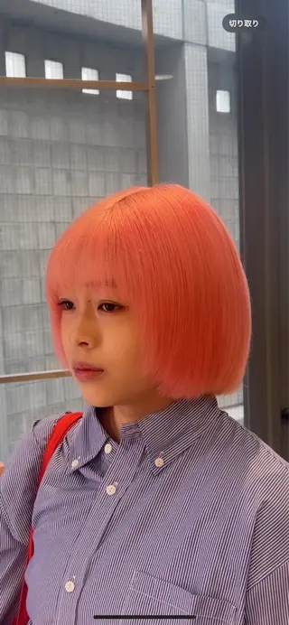 カラー ヘアサロンアウラ所属・旭岡龍明/aura /ケアブリーチのヘアスタイル