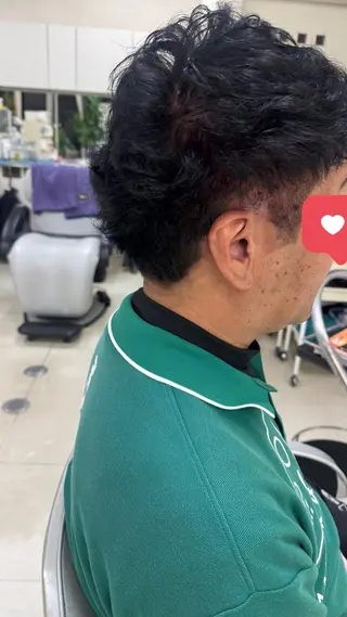 メンズ タカハシ リナのヘアスタイル