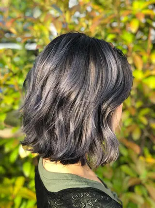 ミディアム カラー 斉藤 翔平のヘアスタイル