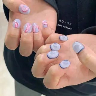 ネイル ゆびノさき茨木店 ニュアンス/アートのネイルデザイン