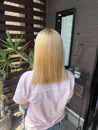 カラー 鈴木 美佑のヘアスタイル