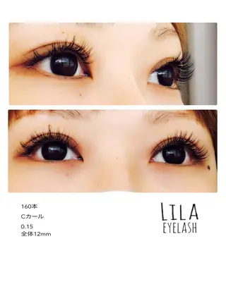 マツエク・マツパ Orue難波 🖤Chitoseのマツエク・マツパデザイン