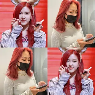 ミディアム 韓国ヘア🤍 慎之介のヘアスタイル