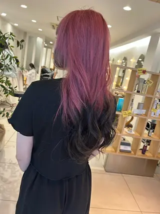 ロング カラー 🍀透明感抜群🍀/ ハイトーンカラーのヘアスタイル