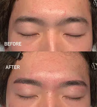 メンズ アイブロウ iBROW. 熊見怜奈の眉毛・アイブロウイメージ