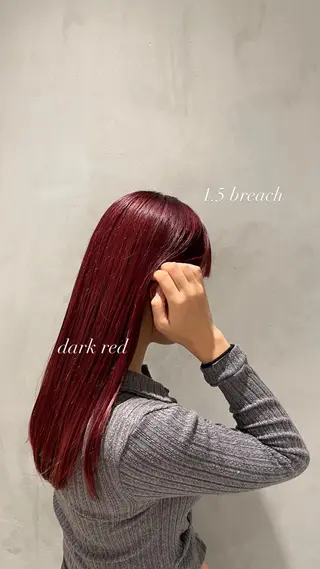 ロング カラー たかはし ゆうなのヘアスタイル