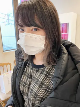 ミディアム 💖透明感カラー HAYATO💖のヘアスタイル