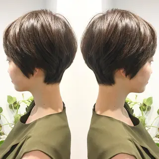 ショート ショートヘア💫 ハイトーン西田拓馬のヘアスタイル