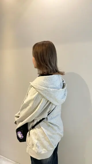 カラー 透明感ナチュラル🪞 hanaのヘアスタイル