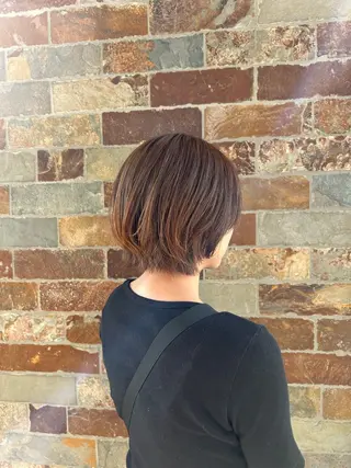 ショート 村松 麻菜のヘアスタイル
