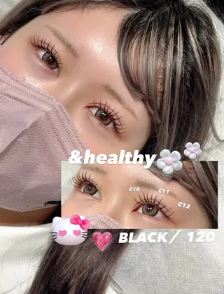 マツエク・マツパ Ridive池袋店所属・Ridive hina🎀のマツエク・マツパデザイン