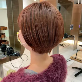 ショート カラー 透明感カラー/ 寺田千雅子のヘアスタイル