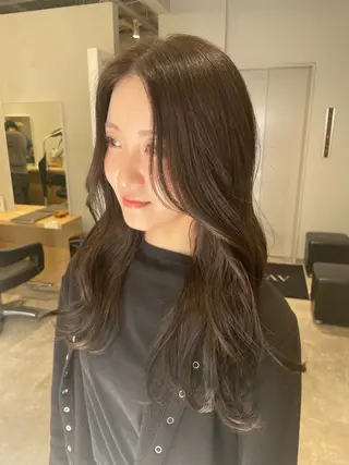 ミディアム Zina【梅田】 /田中 沙弥のヘアスタイル