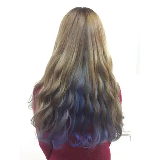 ロング カラー 💘カラー人気No. 1💘SAYAのヘアスタイル