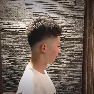 ショート メンズ 山田 哲平のヘアスタイル