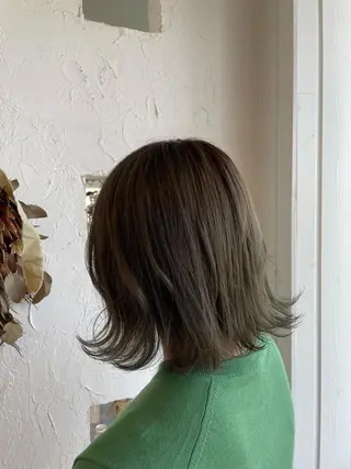 ショート カラー 🌸小掛🌸 豊橋外国人風カラーのヘアスタイル