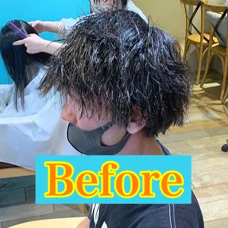 ショート パーマ メンズ メンズパーマ&メンズ 縮毛矯正ならヒラノのヘアスタイル