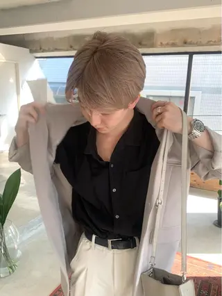 カラー 🌿似合わせブリーチ 松本朋幸🌿のヘアスタイル