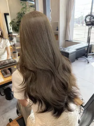 ロング カラー LUVISM長岡 ボブ/三浦めい🌟のヘアスタイル