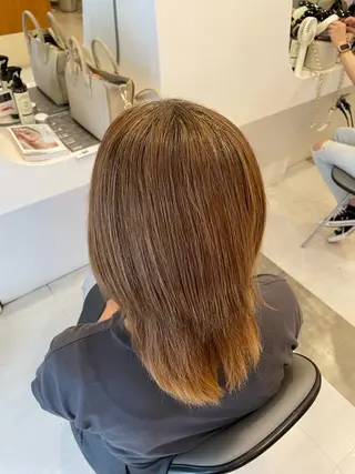 ticktock airline所属・永田 茉莉花のヘアスタイル