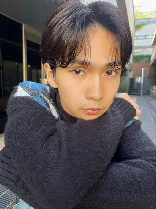 メンズ メンズ🍃ナチュラル 韓国風ヘアRENのヘアスタイル