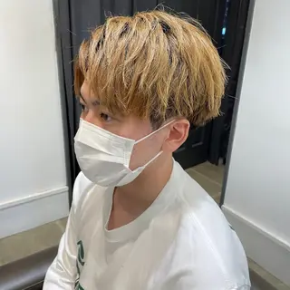 ショート メンズ 細沼 葵のヘアスタイル