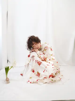 ショート mirai/ブリーチ ダブルカラーのヘアスタイル