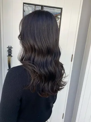 セミロング 西村 美羽のヘアスタイル