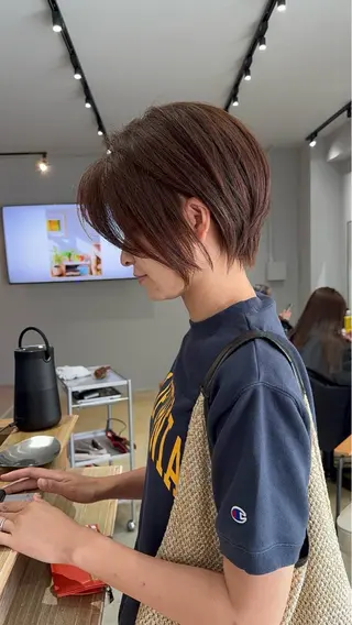 ショート 尾形 日和のヘアスタイル