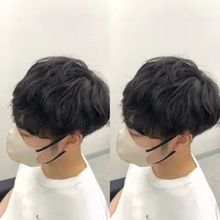 パーマ メンズ MEN'S/カット/ デザイン🎨ｴｲｷﾁのヘアスタイル
