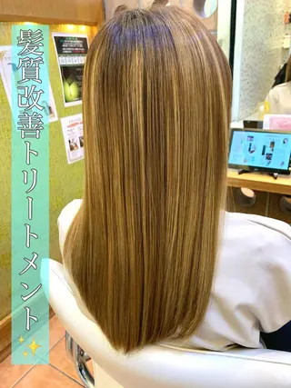 ロング ✨美髪矯正&ショート の小林✨のヘアスタイル