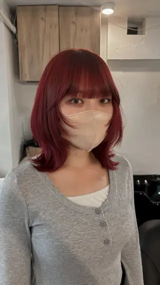 ミディアム 【抜け感ヘア🌿】 natuna.のヘアスタイル