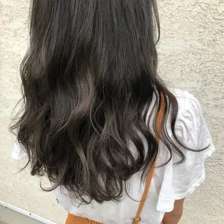 ロング カラー 中津/柔らかカラー/ ナガオ　イズミのヘアスタイル