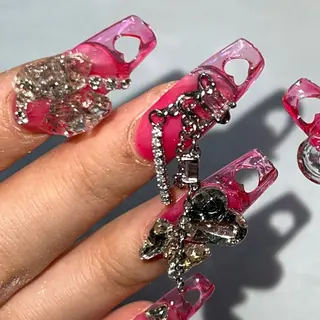 ネイル 個性派/中韓ネイル SAKURAのネイルデザイン