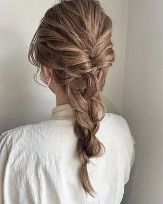 カラー ヘアアレンジ miri髪質改善 久留米/韓国のヘアスタイル