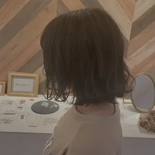 ミディアム カラー 坂成 一樹のヘアスタイル
