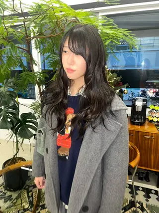 ロング yuan tanakaのヘアスタイル