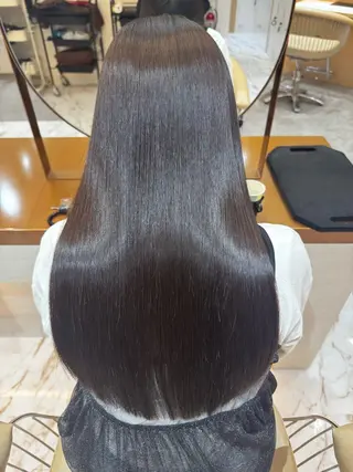 ロング ʚザクザクレイヤー× 艶透明感/にしじまɞのヘアスタイル