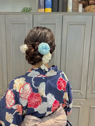 ロング ヘアアレンジ お呼ばれヘア/ ライブ参戦ヘア/沙来のその他イメージ