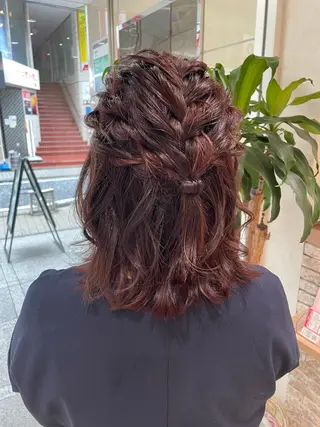 ミディアム レイヤー×ハイライト 🌷RINA🌷のヘアスタイル