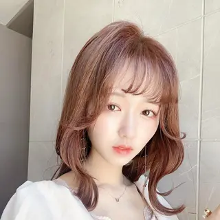 ミディアム Aujuaソムリエ/ HARUNO/艶髪のヘアスタイル