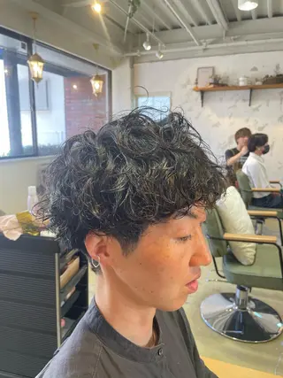ショート パーマ Kahuli hair Ulu所属・Ulu RITSUのヘアスタイル