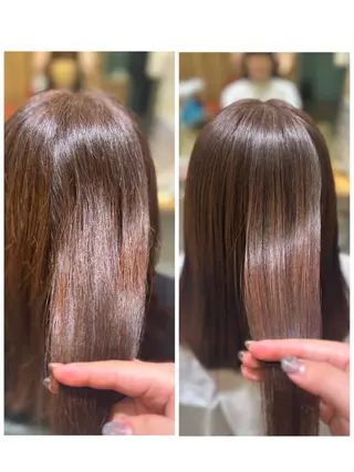 セミロング laffin❁ななみ /パーマスタイルのヘアスタイル